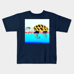 Turtle Granny Kids T-Shirt